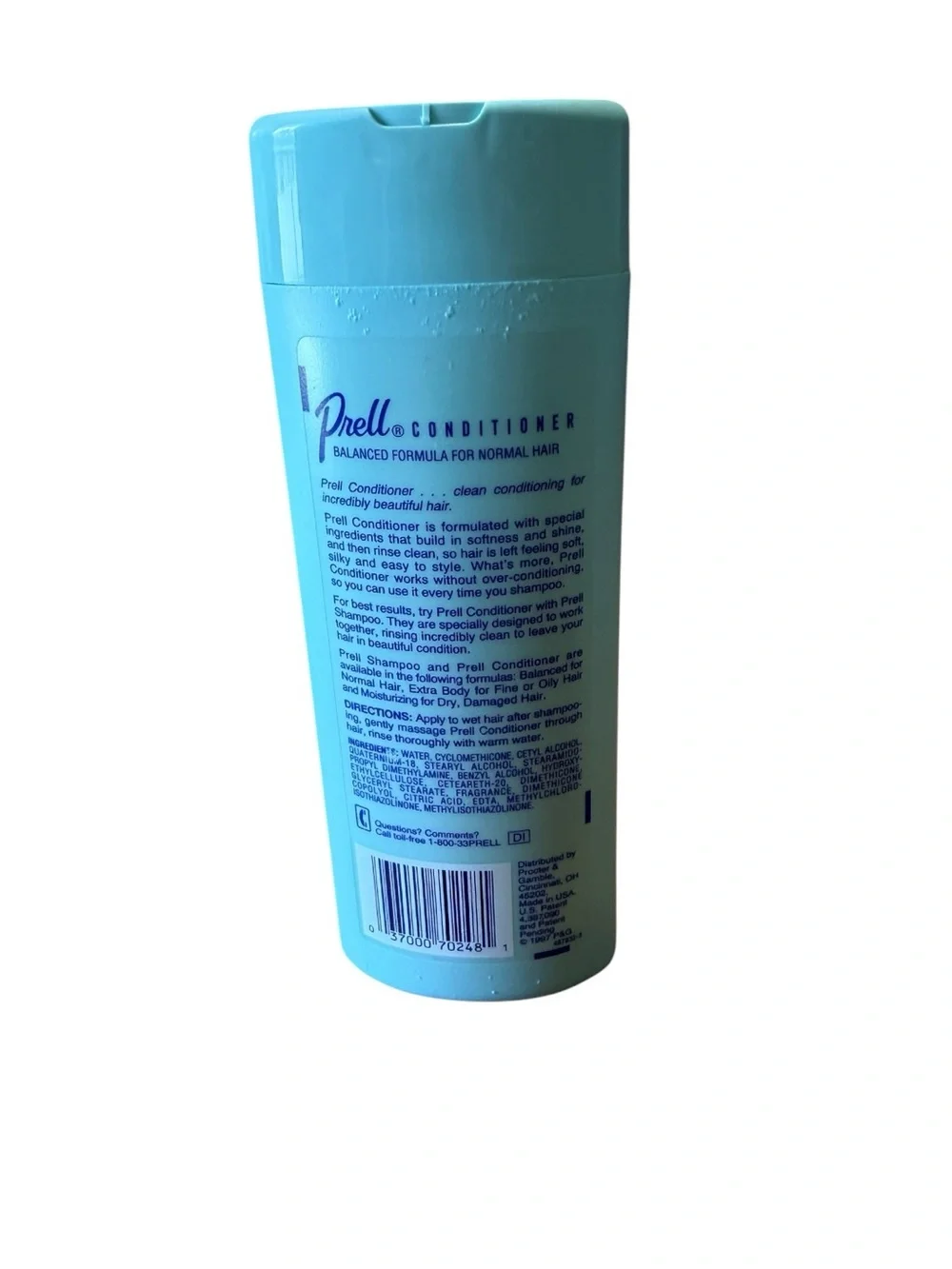 Vintage 1997 PRELL CONDITIONER 15.2 Oz Normal Hair P&G New Full